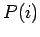 $P(i)$