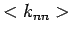 $<k_{nn}>$